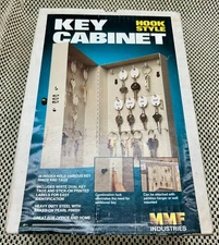 MMF Industries Mounting 28 Hook Key Metal Cabinet with Combination Lock NEW