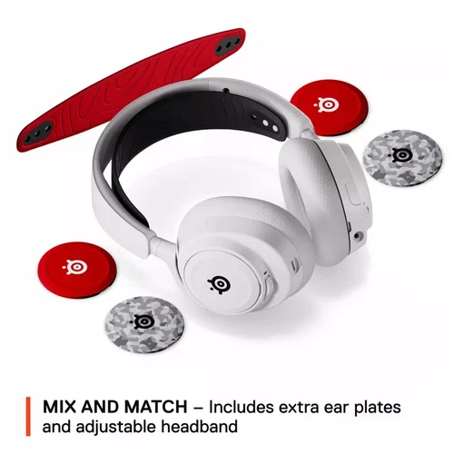 SteelSeries Exclusive Nova 7 Headset Booster Pack USB-C Wireless BT Very Good