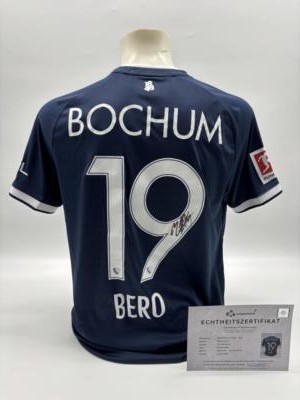 Matchworn VfL Bochum Jersey Worn & Signed By Matus Bero Mainz-Bochum