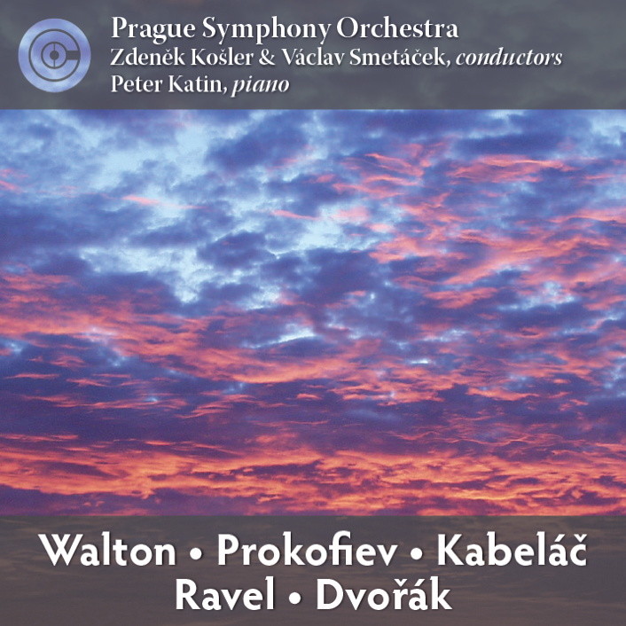Prague Symphony Orch., Peter Katin, Walton, Prokofiev, Kabelác, Ravel, Dvorák,