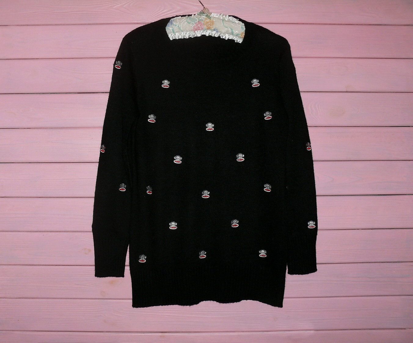 RRP $540 Acne Studios Cashmere+ wool  Crew Neck Jumper Sweater, Sz S-M image 2