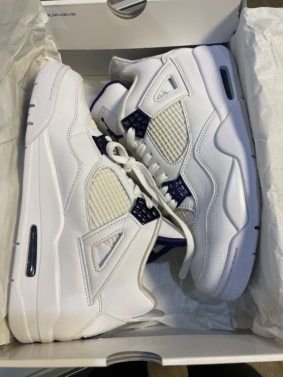 Jordan 4 Retro “Purple Metallic” Size 9 Brand New JORDAN Air Jordan 4 Retro  main image 3