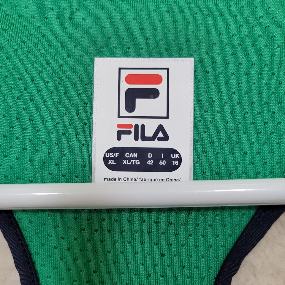 Regata Fila Feminina XL Heritage Racerback 50 +Proteção UV Sutiã Embutido Novo com etiquetas - Imagem 4 de 4