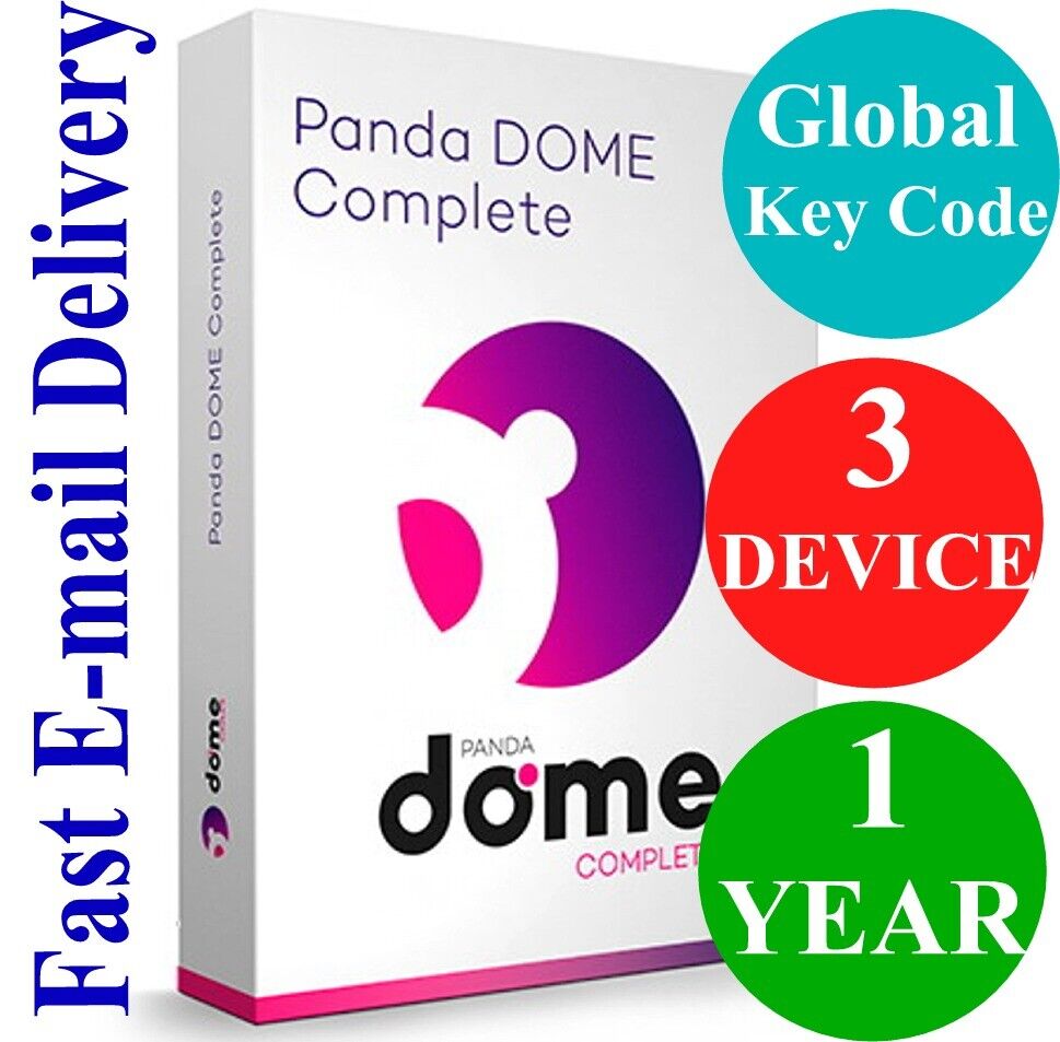 Panda Dome Complete 3 Device / 1 Year (Unique Global Key Code) 2021