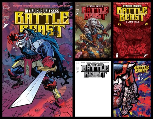 INVINCIBLE UNIVERSE BATTLE BEAST #1 IMAGE 2025 COVER PICK 1:25 1:50 1:100 NM - Picture 15 of 15