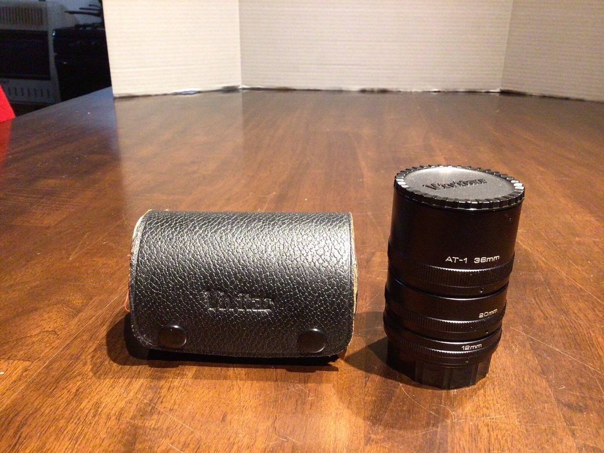 Vintage Vivitar Automatic Extension Tube At-1 W/case | eBay