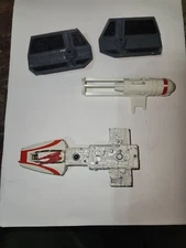 1979 Kenner Star Wars Diecast Y Wing And Tie Fighter Parts. Vintage. New Hope.