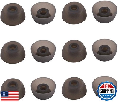 ALXCD Eartips Compatible with Jabra Elite 75t Earbuds, 6 Pairs Replacement Si
