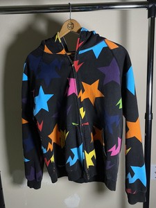 multicolor bape jacket
