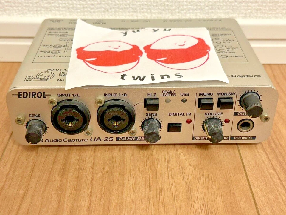 Roland Edirol UA-25 USB MIDI Interfaccia Acquisizione audio 24 bit 96 kHz - Immagine 3 di 4