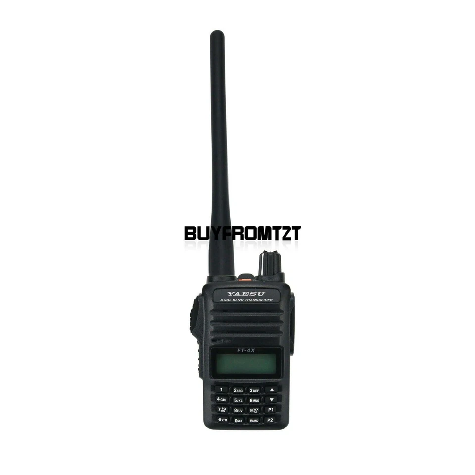 Radio walkie talkie para exteriores transceptor de doble banda UHF VHF para YAESU FT-4XR Foto 3 de 4