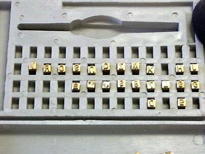 36 NUMBERS /& ALPHABET CHARACTER SET PARTS FOR FRD-1000 BAG SEALING MACHINE