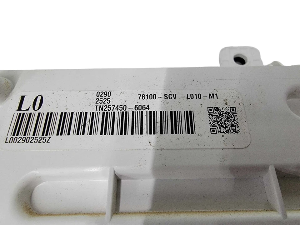 Honda Element Speedometer Gauge Cluster LX 2009-2011, AT, TRACCIÓN DELANTERA, 78100-SCV-L010 Foto 3 de 3