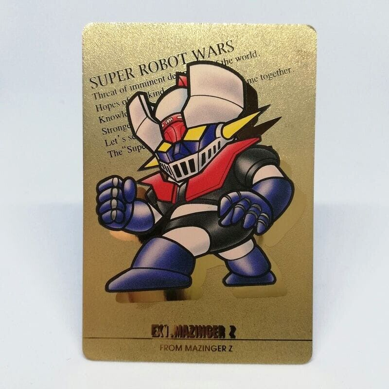 NO.EX1 Mazinger Z MAZIGER Z FROM Super Robot Wars CARD 1997 Bandai