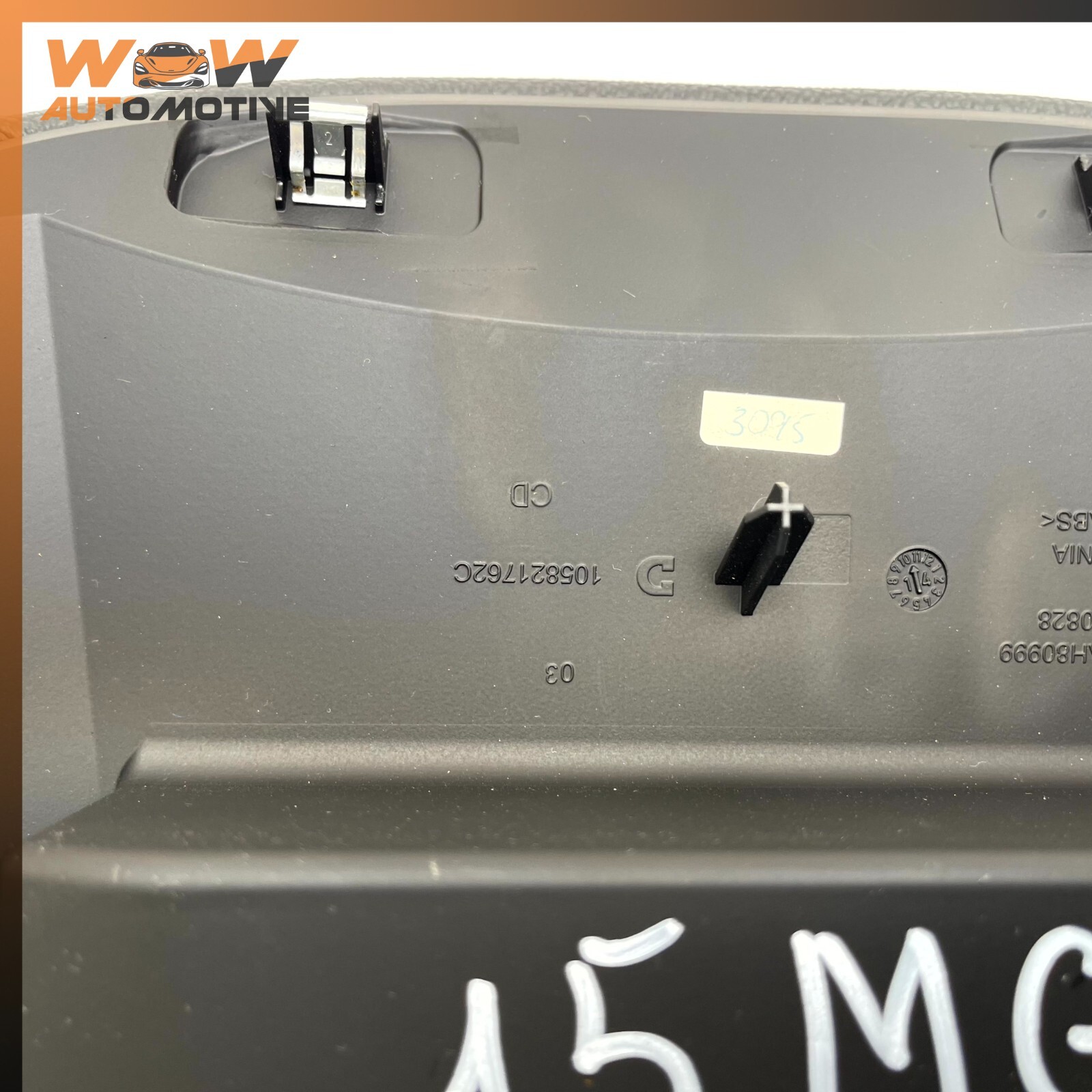 14-17 MASERATI GHIBLI GAUGE DASH SPEEDOMETER COVER TRIM PAD OEM