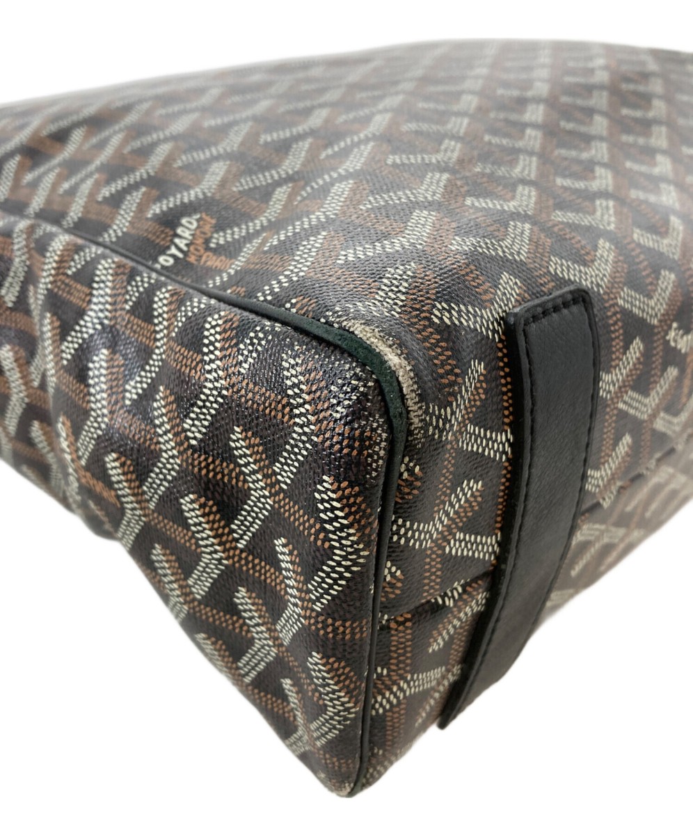 GOYARD Sac Voltaire tote bag Brown x black | eBay