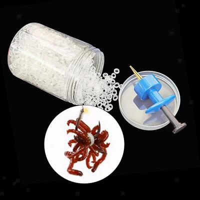 Pellet Bander Pellet Clip Banding mit 400 Bändern Ködergerät Köder