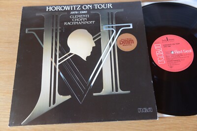 Vladimir Horowitz On Tour 1979/1980 Clementi Chopin Rachmaninov LP RCA RL 14322