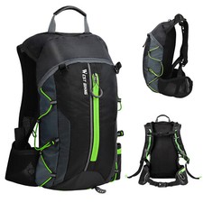 WEST BIKING Waterproof Bag Cycling Hiking Hydration Pack Bike Backpack 10L Green
