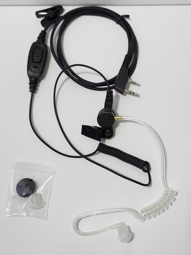 Retevis EHK009 Walkie Talkie Earpiece. Clear Tube. - Picture 5 of 6