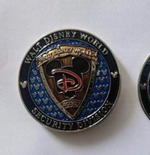 Walt Disney Security Division 50th anniversary Challenge Coin