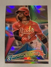 2022 Topps Chrome Jonathan India Future Stars Refractor Insert Cincinnati Reds🔥