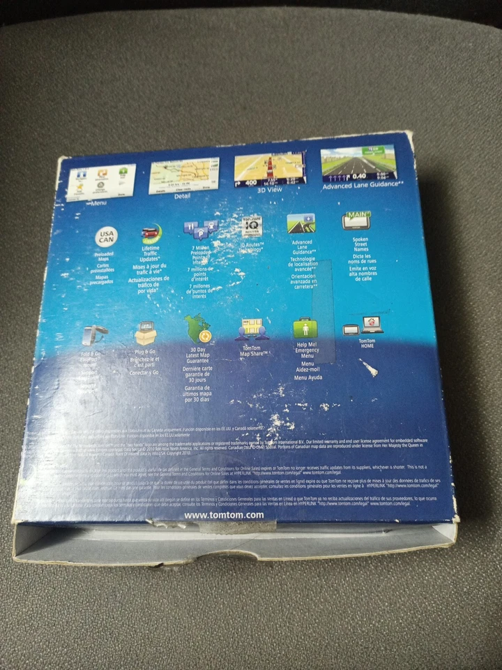 TomTom XXL 535T Car GPS 5" LCD USA-Canada MAPS Lifetime Traffic 535-T - Image 2 of 4