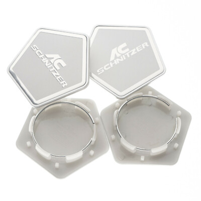 AC SCHNITZER Wheel Center Cap For Type IV silver 361310410 Set 