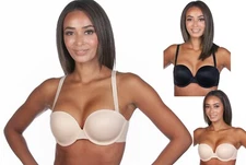 Panache Porcelain Molded Underwired Strapless T-Shirt Seamless Bra 3370