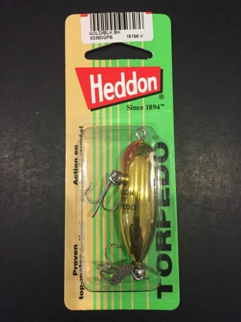 Iscas de Pesca Vintage Heddon eel