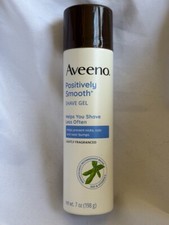 Aveeno Positively Smooth Moisturizing Shaving Shave Gel Aloe Vitamin E 7 oz