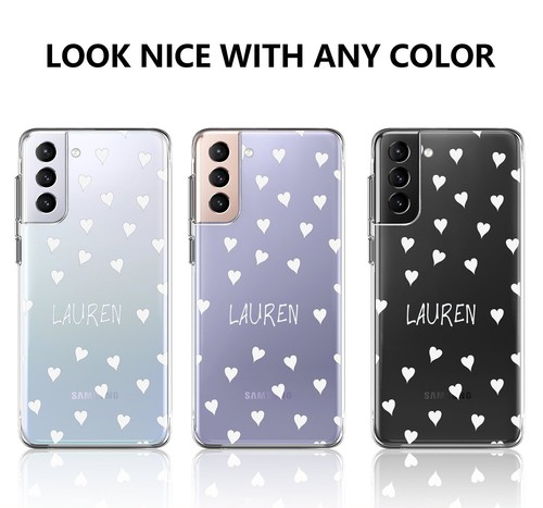 Custom Name Case Shockproof Phone Cover For Samsung Galaxy S24 S23 S22 S21 Ultra - Picture 31 of 100