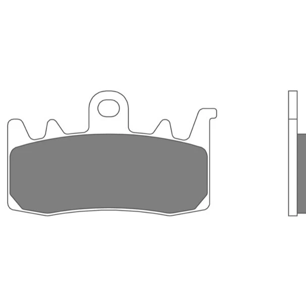 Brembo Front Brake Pads . Part# 61340121A. (4 Pad Set ) - Image 4 of 4