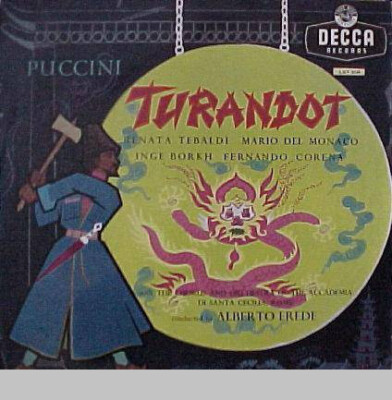 Giacomo Puccini / Inge Borkh, Renata Tebaldi, Mario Del Monaco, Alberto Erede...