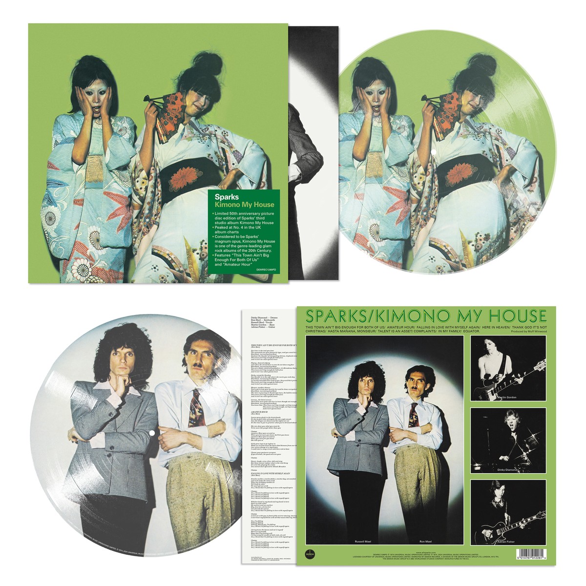 Sparks - Kimono My House (Picture Disc) [VINYL] | eBay UK