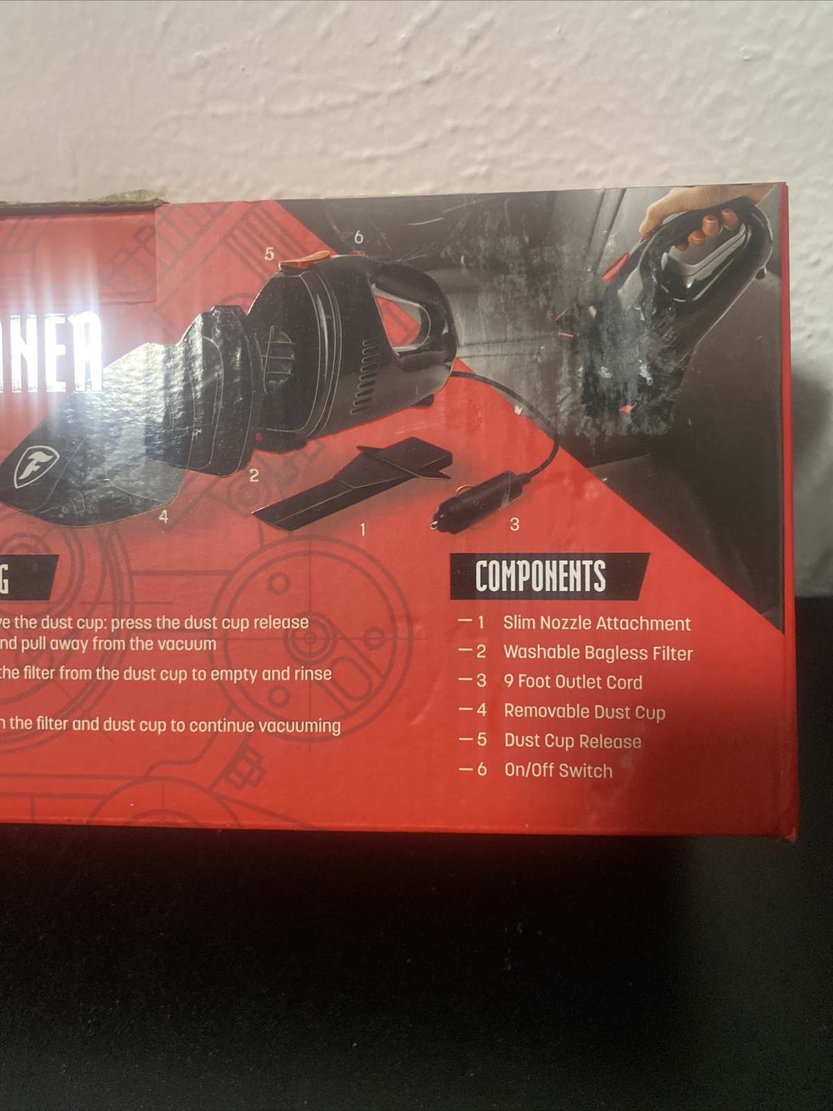 Firestone Portable Vacuum Cleaner 12 Volt for sale online eBay