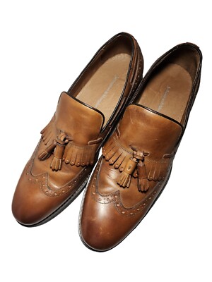 Shoes Johnson Murphy 10.5 Johnston & Murphy Amherst Plain Toe U-Throat Golf Shoes  main image 3