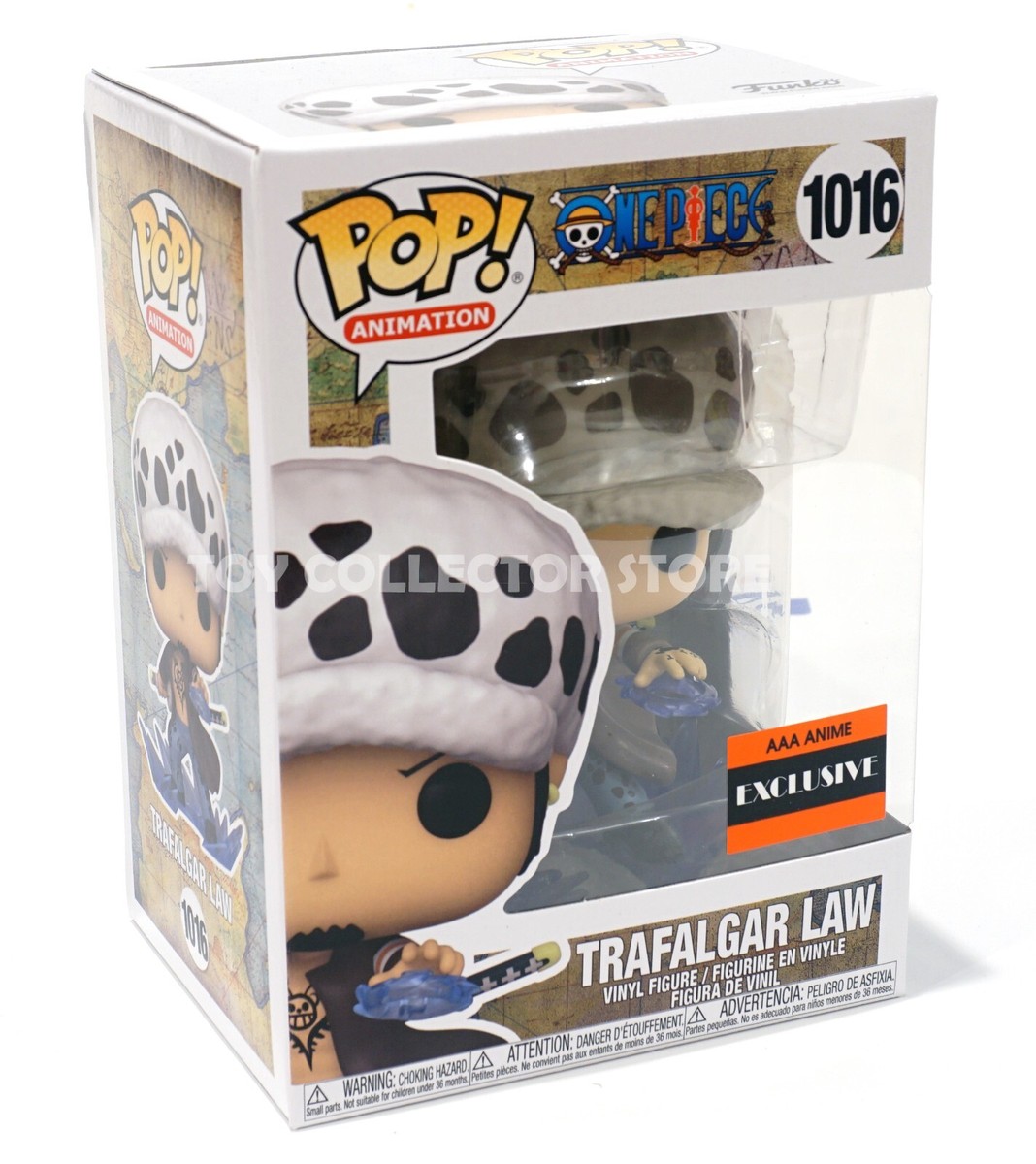 Funko One Piece Trafalgar Law Room Attack 1016 with POP Protector