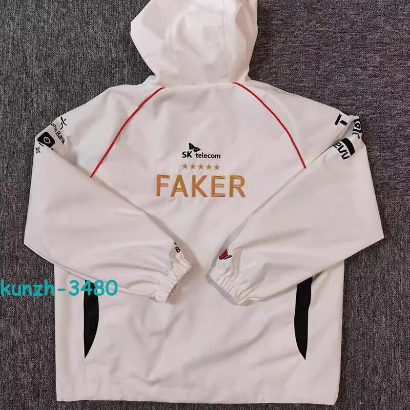 2025 LCK Team T1 Uniform S14 Faker Jacket LOL World Championship