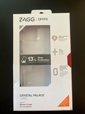 ZAGG Gear4 Crystal Palace Clear Case for Apple iPhone 13/13 Pro/13 Pro Max