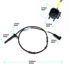 Sensore velocità ruota ABS anteriore sinistro per Chevrolet Equinox Terrain GMC 20811372 NUOVO