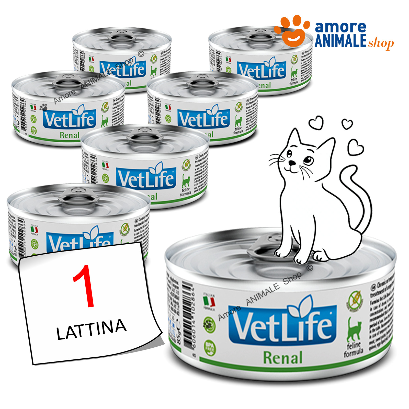 V VET LIFE CAT RENAL 85G img 2