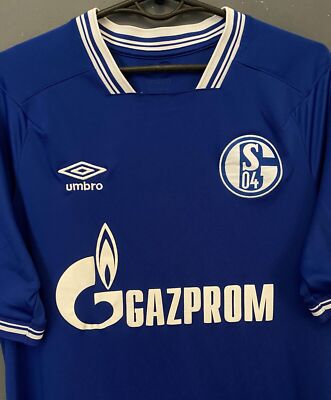 Maillot Domicile Schalke 04 2020/2021 - Umbro, Bleu, Taille M Homme, Adulte