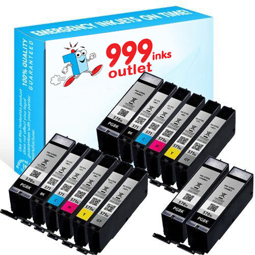 PGI-570XL CLI-571XL Compatible Ink Canon MG5700 MG5750 MG5751 MG5752 - 14 Pack | eBay