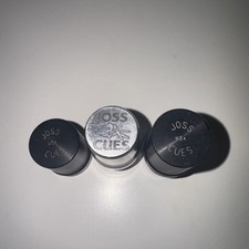 JOSS cues vintage joint protectors metal