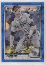 2020 Bowman Chrome Draft Sapphire Edition Jack Blomgren #BD-162 4t6