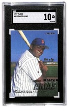 1997 Fleer #512 David Ortiz Arias SGC 10 Gem Mint Rookie Card. rookie card picture