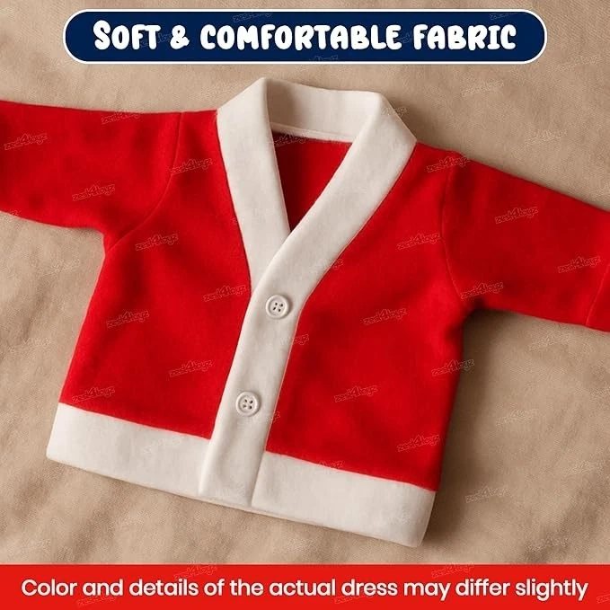 Zest 4 Toyz Vestido de Papá Noel para Niños Disfraz de Navidad Vestido con Chaqueta Foto 4 de 4