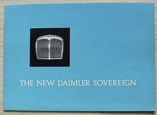 DAIMLER SOVEREIGN Car Sales Brochure c1966