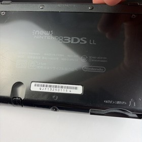 New Nintendo 3DS XL LL Black Console  - Tested! W Charger Stylus
